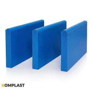panouri din plastic albastru komplast